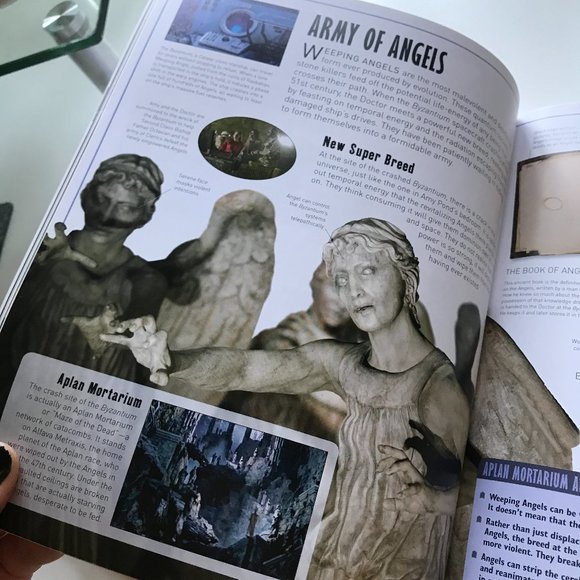 🧿 2 For $25 🧿 Doctor Who: The Visual Dictionary - Softcover Book - Picture 12 of 15